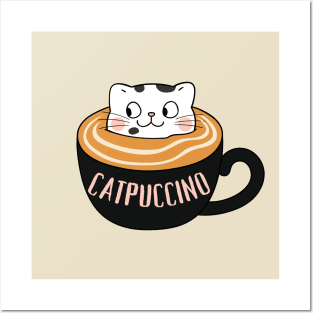CATPUCCINO - Cat Lattee Posters and Art
